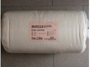 Molleton Pur Coton Largeur 2.5m PSR 80.250.1000  - vendu au mètre