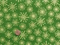 Tissu patchwork vert et or