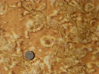 Tissu patchwork Batik ocre