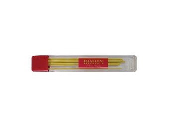 Mines de rechange jaunes pour crayon craie porte mine extra-fine Bohin 91476 Mines de rechange jaunes pour crayon craie porte mine extra-fine Bohin 91476