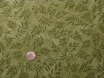 Tissu patchwork vert