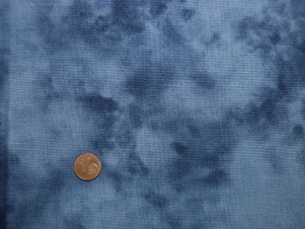 Tissu patchwork bleu