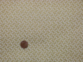 Tissu patchwork beige et or Tissu patchwork beige et or