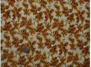 Tissu patchwork beige, jaune et ocre