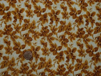 Tissu patchwork beige, jaune et ocre Tissu patchwork beige, jaune et ocre