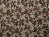 Tissu patchwork beige, jaune et ocre