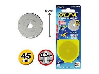 Lame pour cutter Olfa Ø45 RB45-1