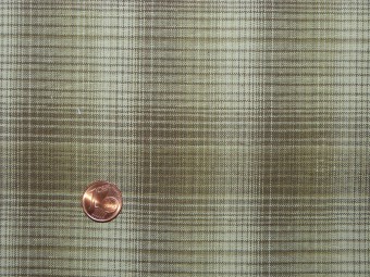 Tissu patchwork Japonais marron à carreaux