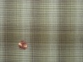 Tissu patchwork Japonais marron à carreaux