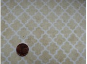 Tissu patchwork beige