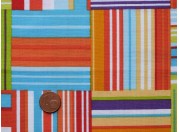 Tissu patchwork multicolor