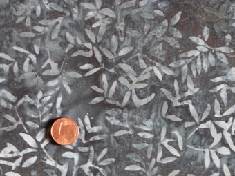 Tissu patchwork Batik gris Tissu patchwork Batik gris