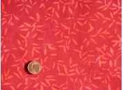 Tissu patchwork Batik rouge et rose