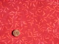 Tissu patchwork Batik rouge et rose