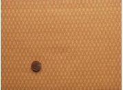 Tissu patchwork ocre et beige