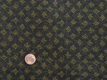 Tissu patchwork vert et blanc Tissu patchwork vert et blanc